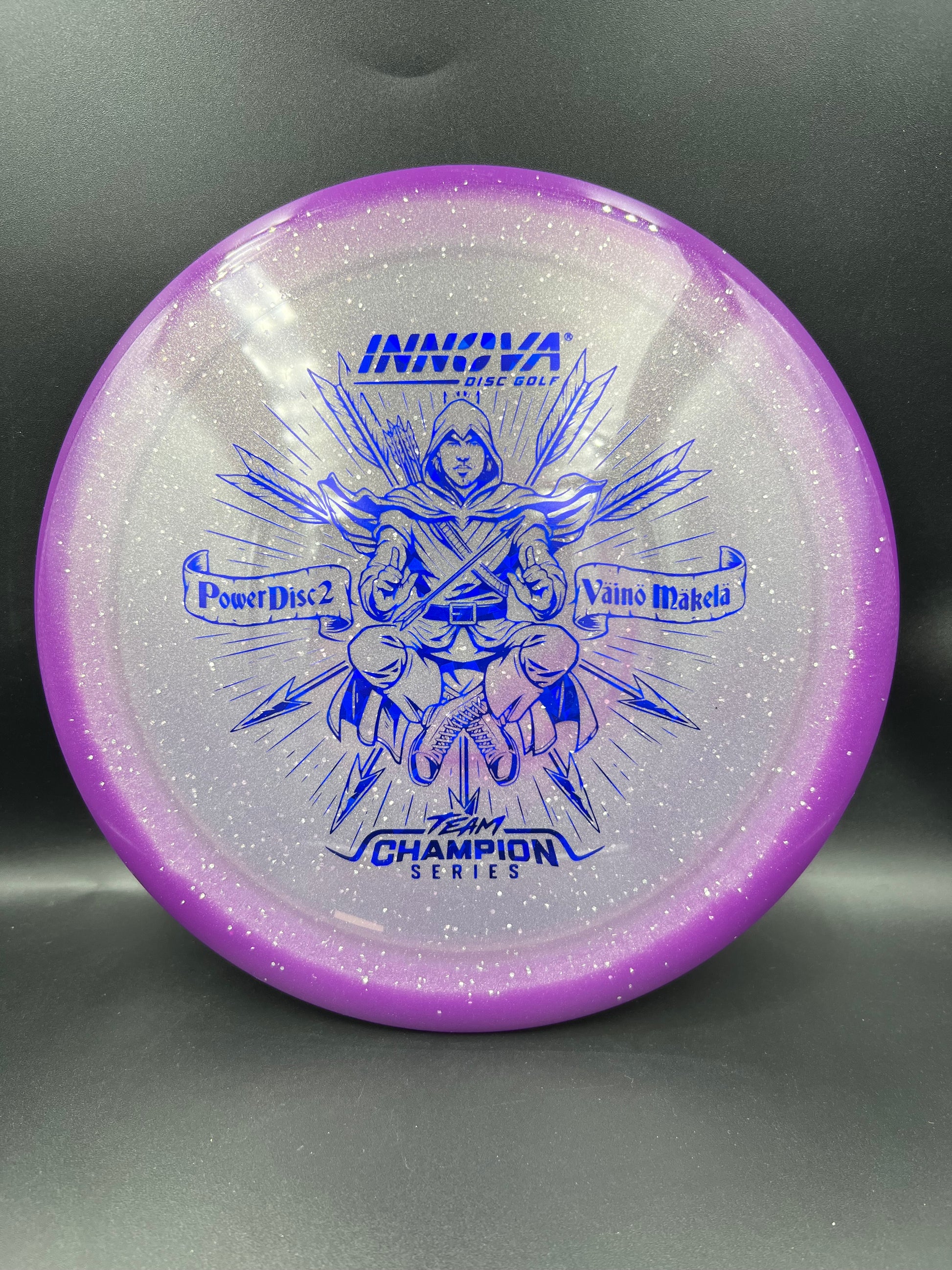 Innova Tour Series 2026 Moondust Halo Champion Power Disc 2 Väinö Mäkelä Purple Blue Stamp - 173-175g