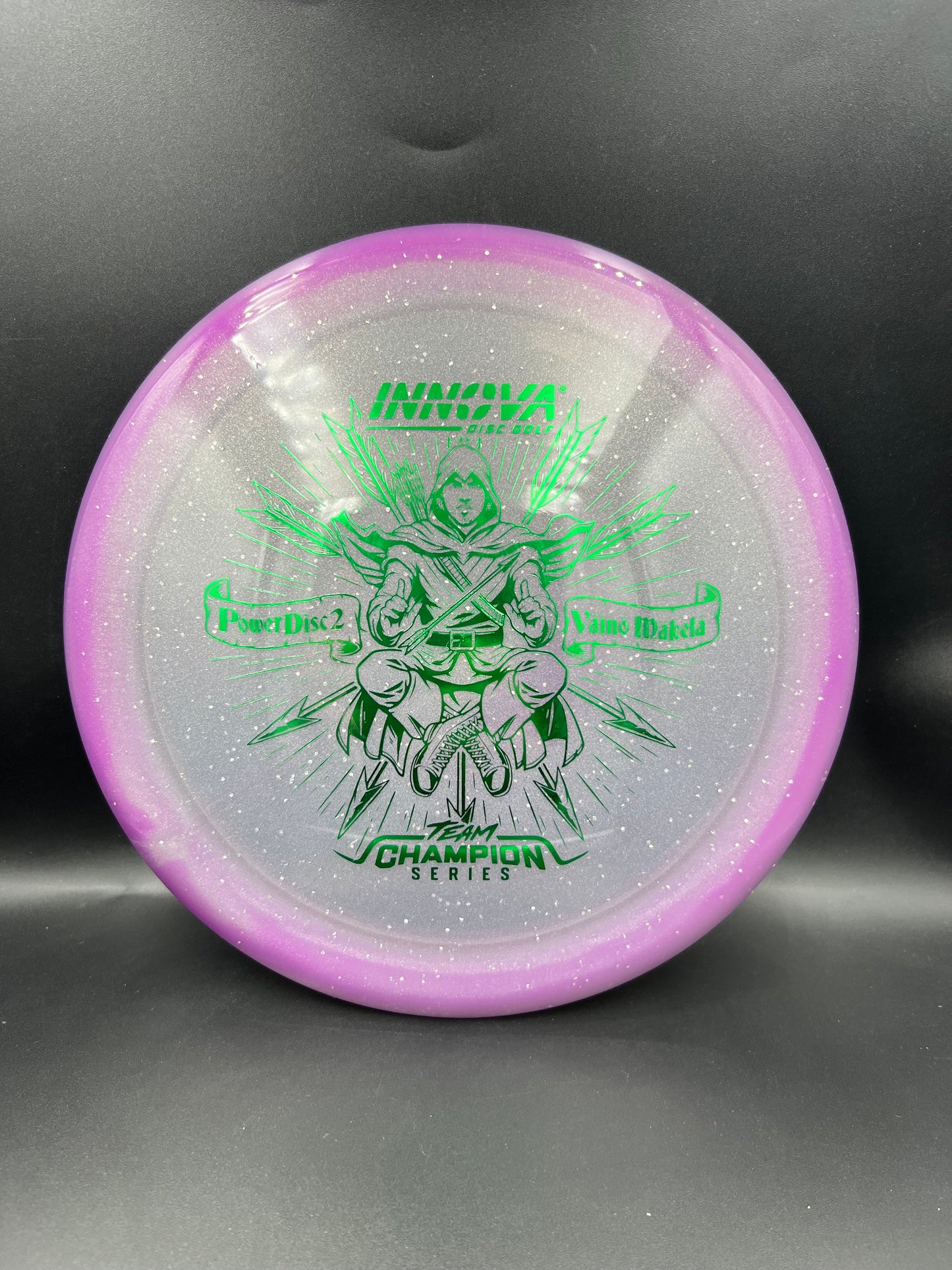 Innova Tour Series 2026 Moondust Halo Champion Power Disc 2 Väinö Mäkelä Purple Green Stamp - 173-175g