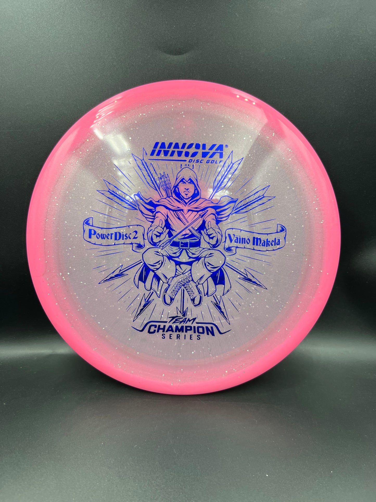Innova Tour Series 2026 Moondust Halo Champion Power Disc 2 Väinö Mäkelä Pink Blue Stamp - 173-175g