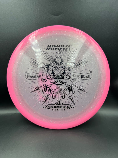 Innova Tour Series 2026 Moondust Halo Champion Power Disc 2 Väinö Mäkelä Pink Black Stamp - 173-175g