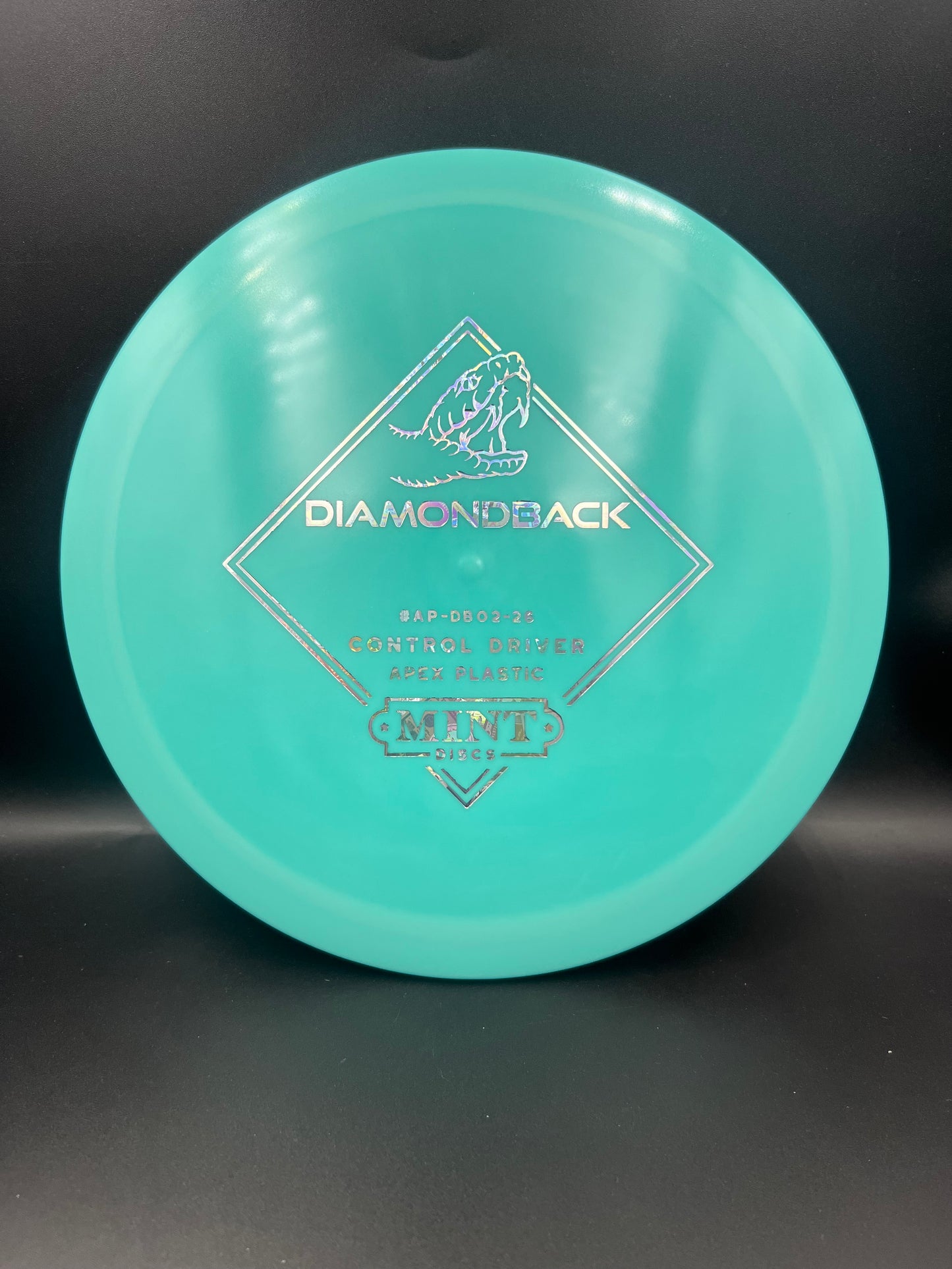 Mint Discs Lightweight Apex Diamondback Teal Money Stamp - 156g