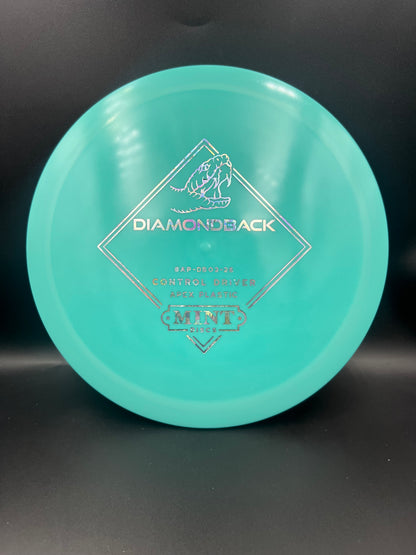 Mint Discs Lightweight Apex Diamondback Teal Money Stamp - 156g