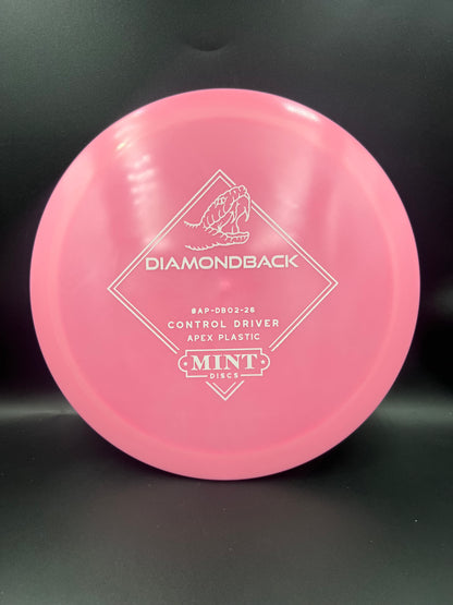 Mint Discs Lightweight Apex Diamondback Pink White Stamp - 156g