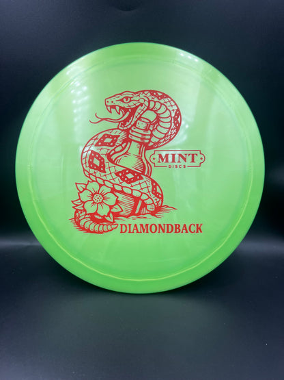 Mint Discs Sublime Diamondback Green Red Stamp - 173g