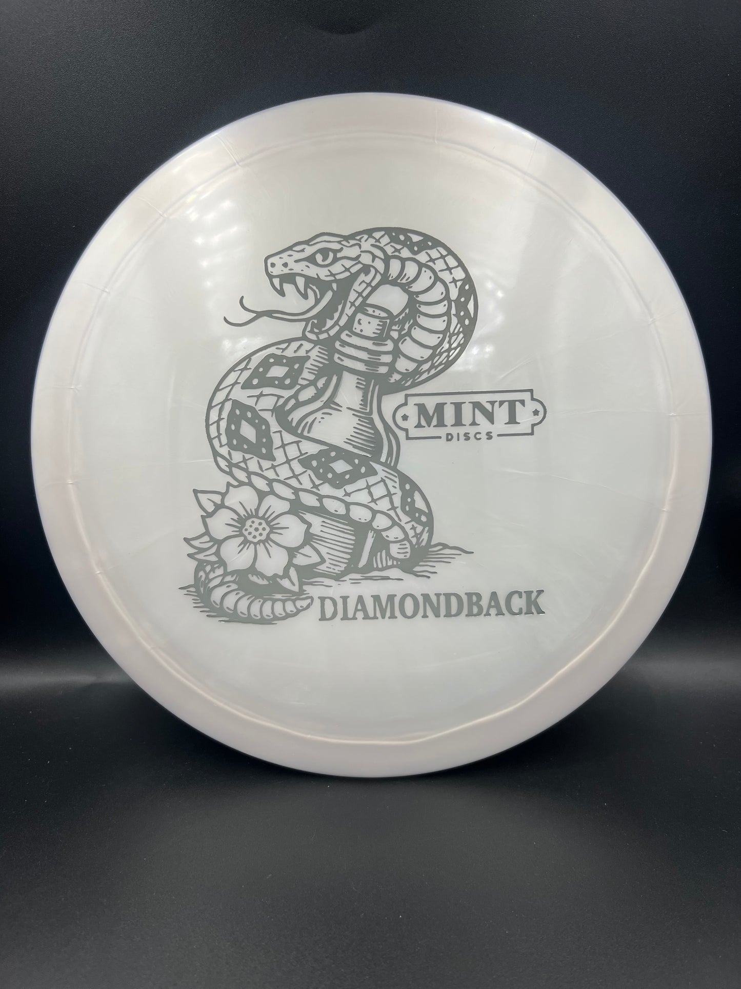 Mint Discs Sublime Diamondback Silver Gray Stamp - 174g