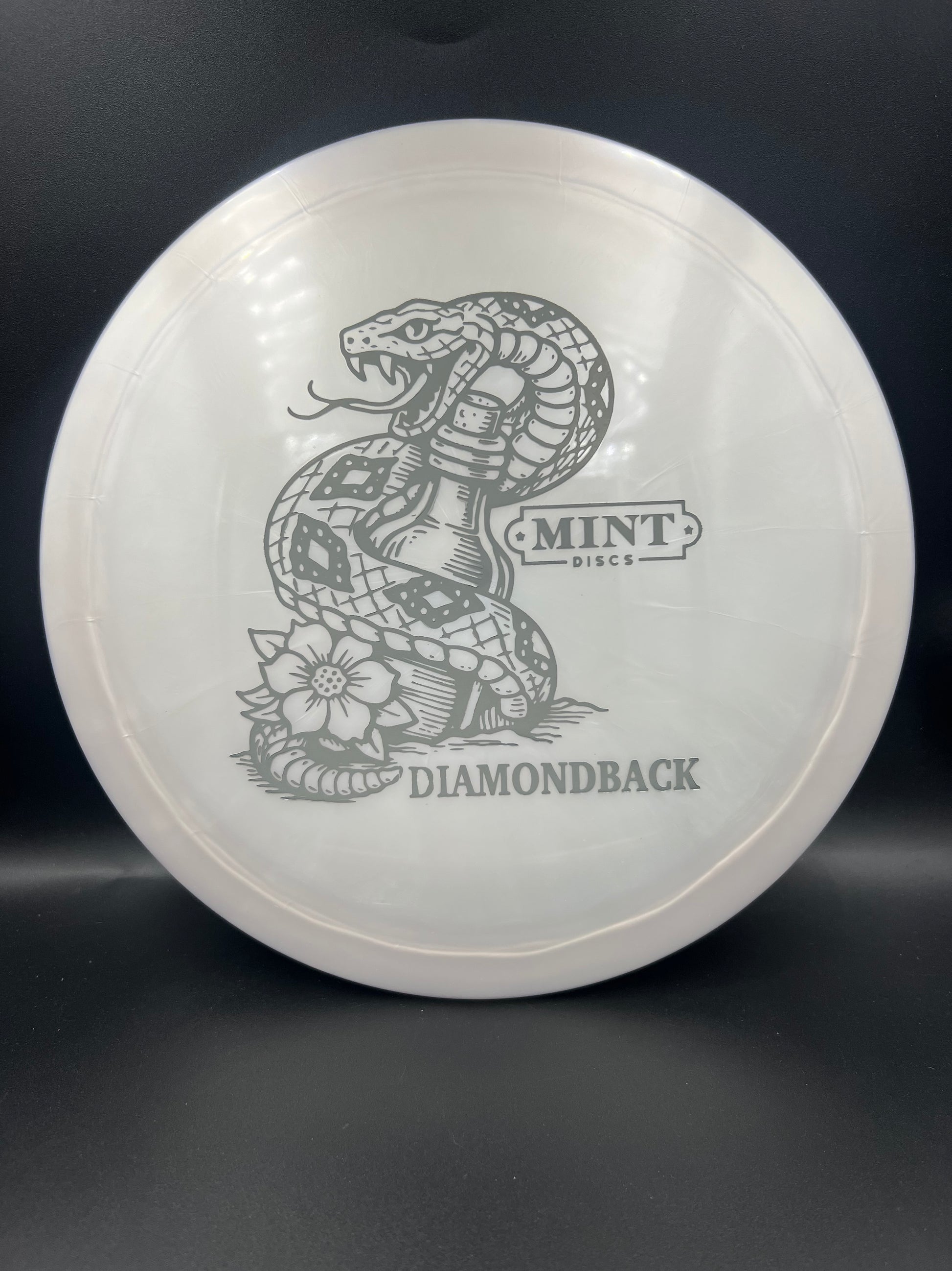 Mint Discs Sublime Diamondback Silver Gray Stamp - 174g