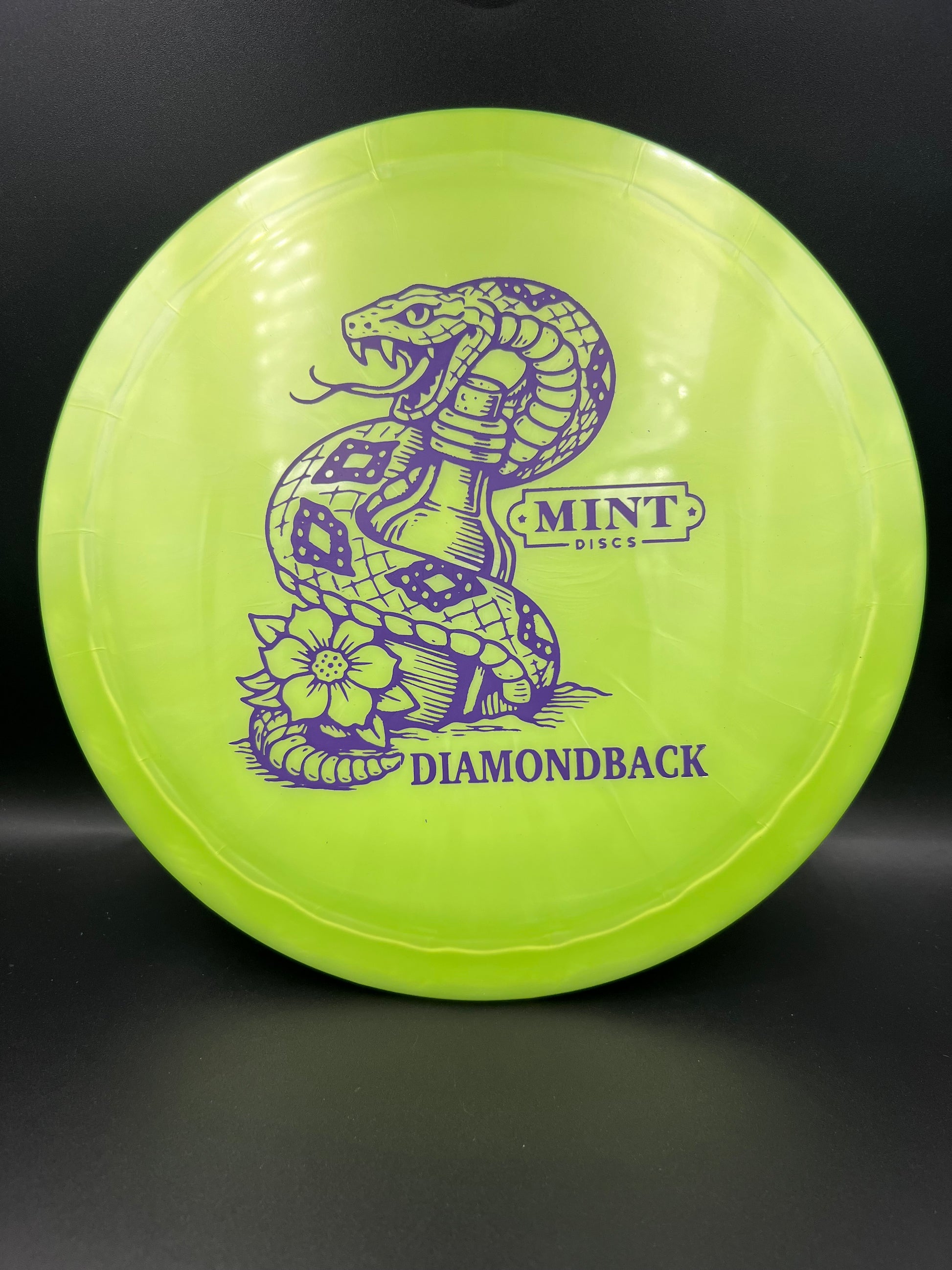 Mint Discs Sublime Diamondback Green Dark Purple Stamp - 168g