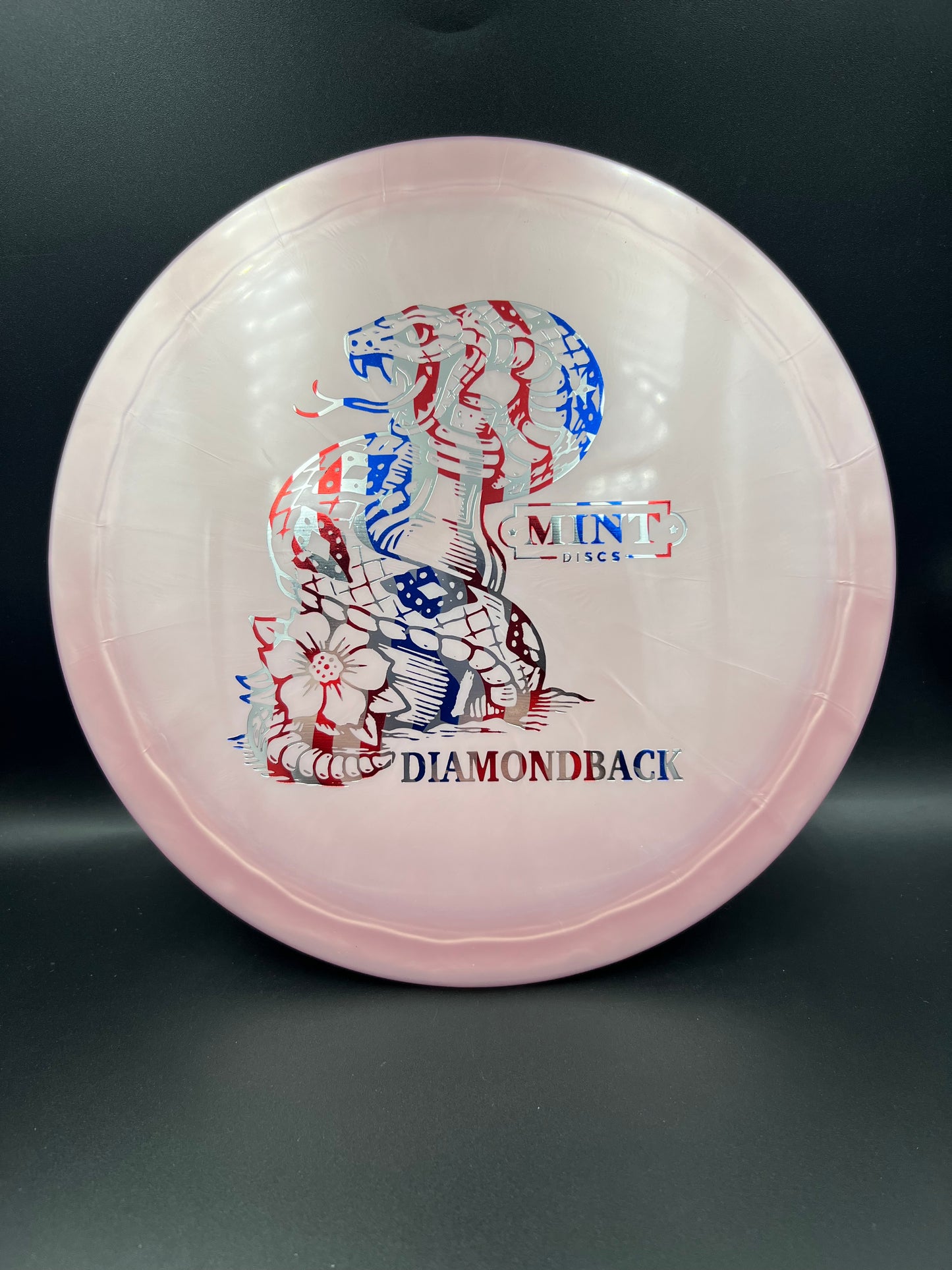 Mint Discs Sublime Diamondback Pink Flag Stamp - 167g
