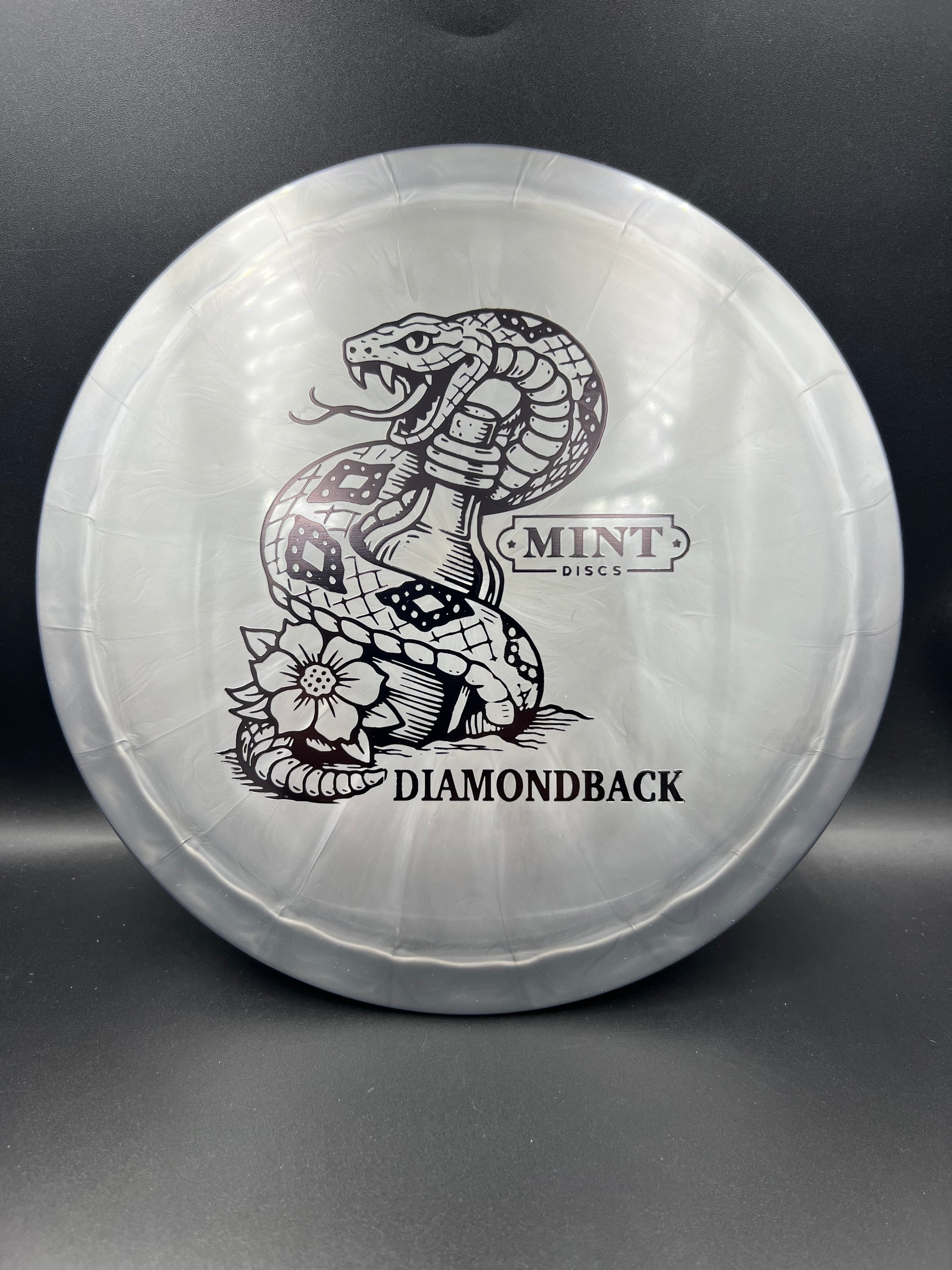 Mint Discs Sublime Diamondback Gray Black Stamp - 168g