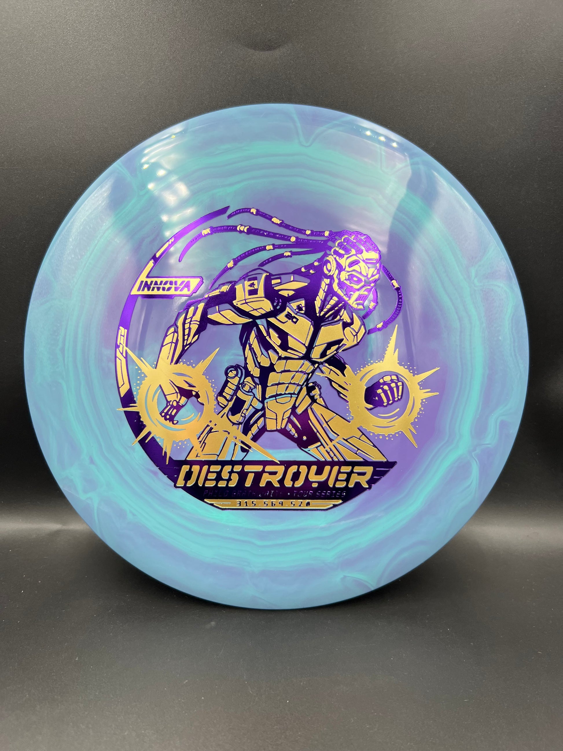 Innova Tour Series 2026 Philo Braitwaite Star Destroyer Blurple Purple Gold Stamp - 169g