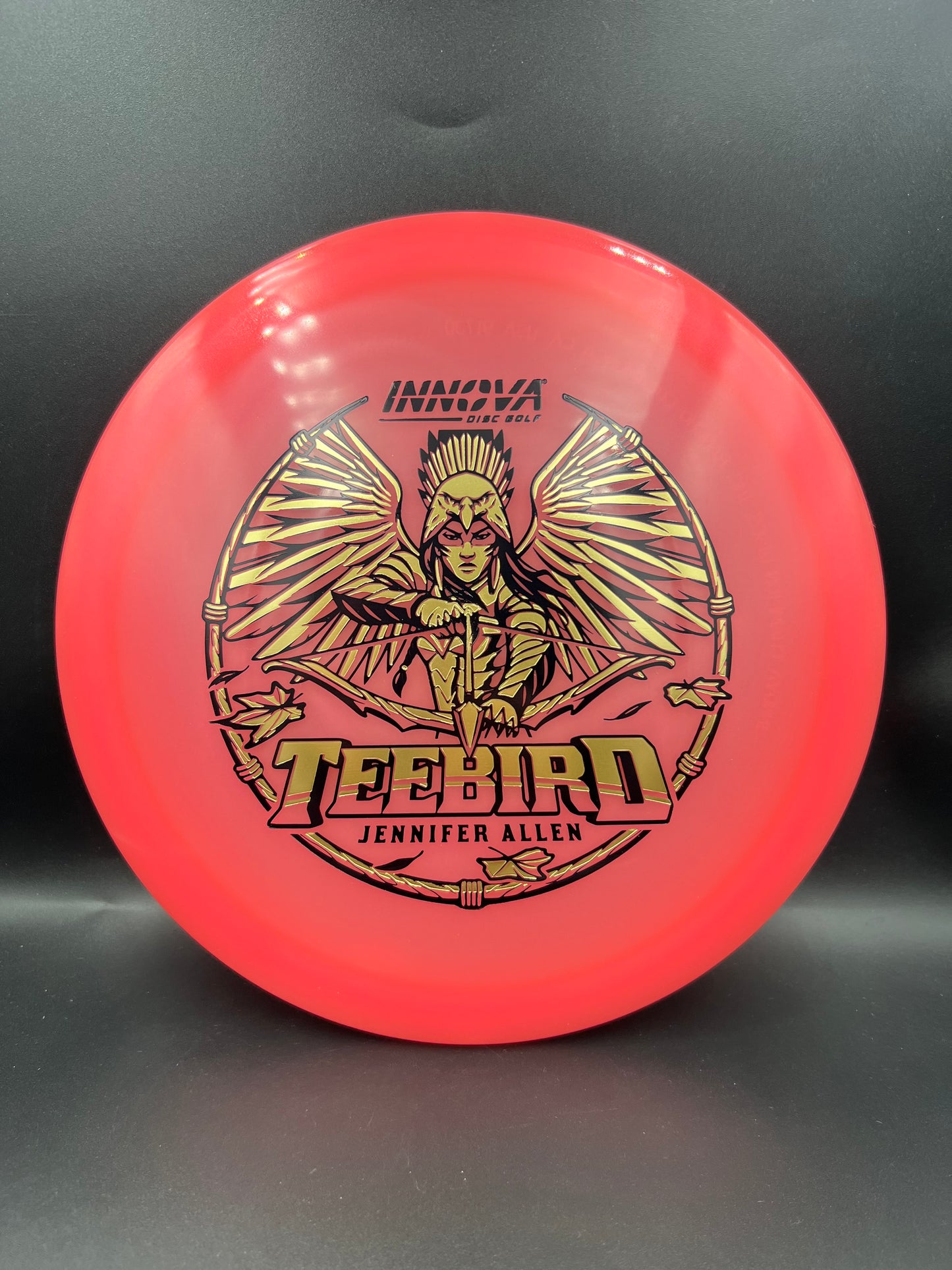 Innova Tour Series 2026 Proto Glow Champion Teebird Jen Allen Pink Black Gold Stamp - 173-175g