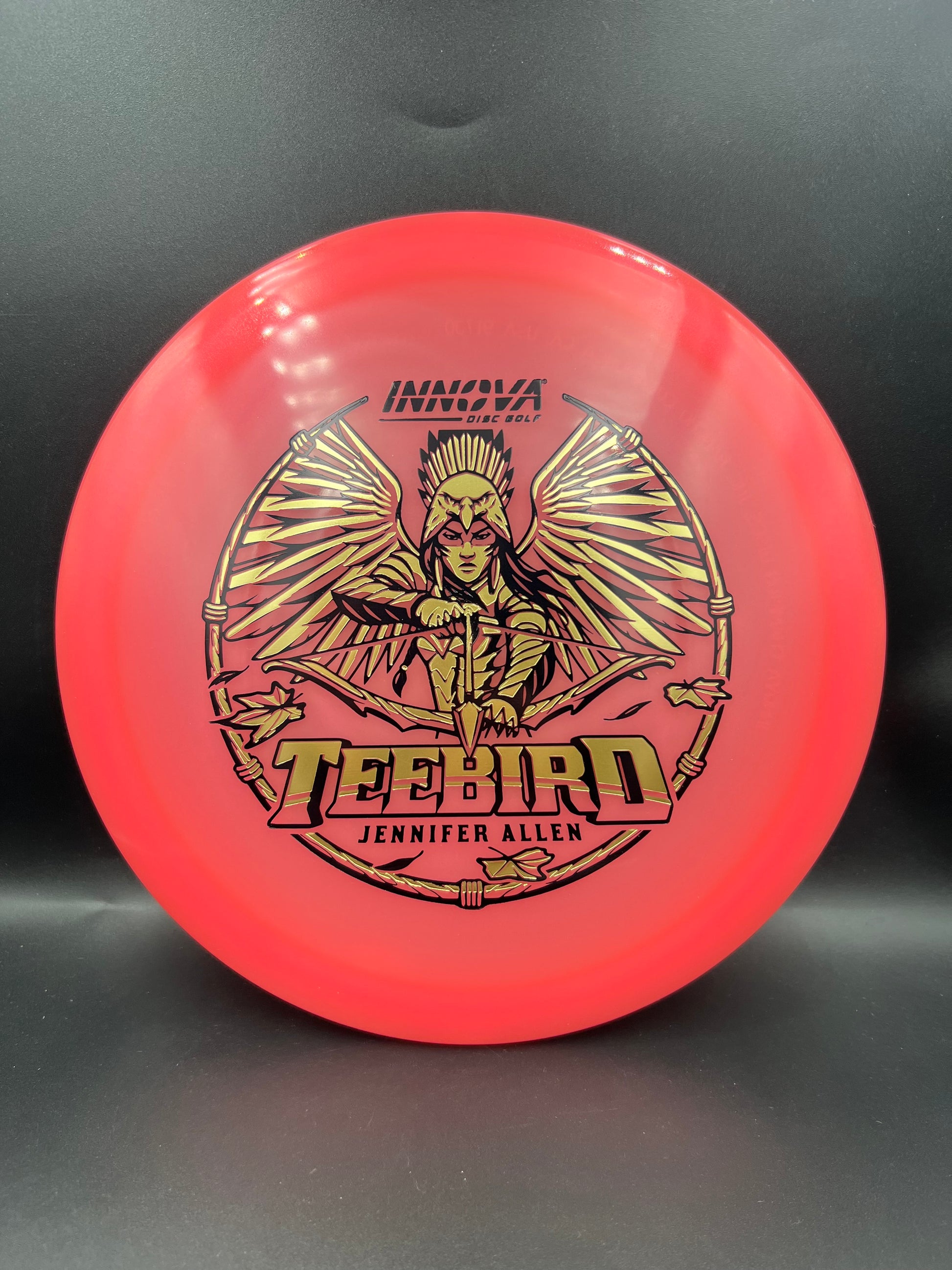 Innova Tour Series 2026 Proto Glow Champion Teebird Jen Allen Pink Black Gold Stamp - 173-175g