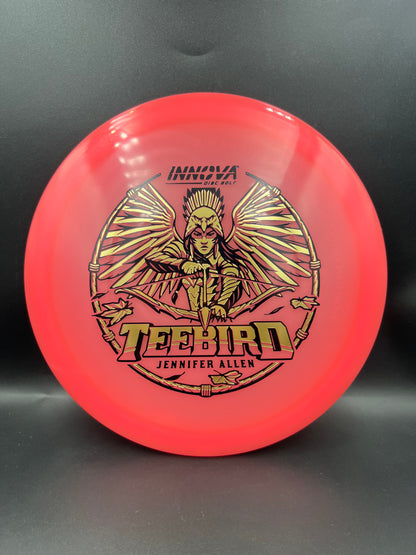 Innova Tour Series 2026 Proto Glow Champion Teebird Jen Allen Pink Black Gold Stamp - 173-175g