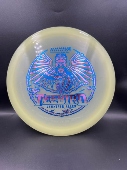 Innova Tour Series 2026 Proto Glow Champion Teebird Jen Allen Yellow Blue Pink Stamp - 173-175g