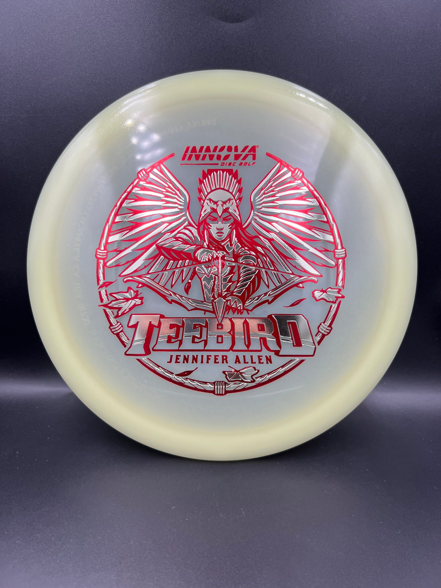Innova Tour Series 2026 Proto Glow Champion Teebird Jen Allen Yellow Red Silver Stamp - 173-175g