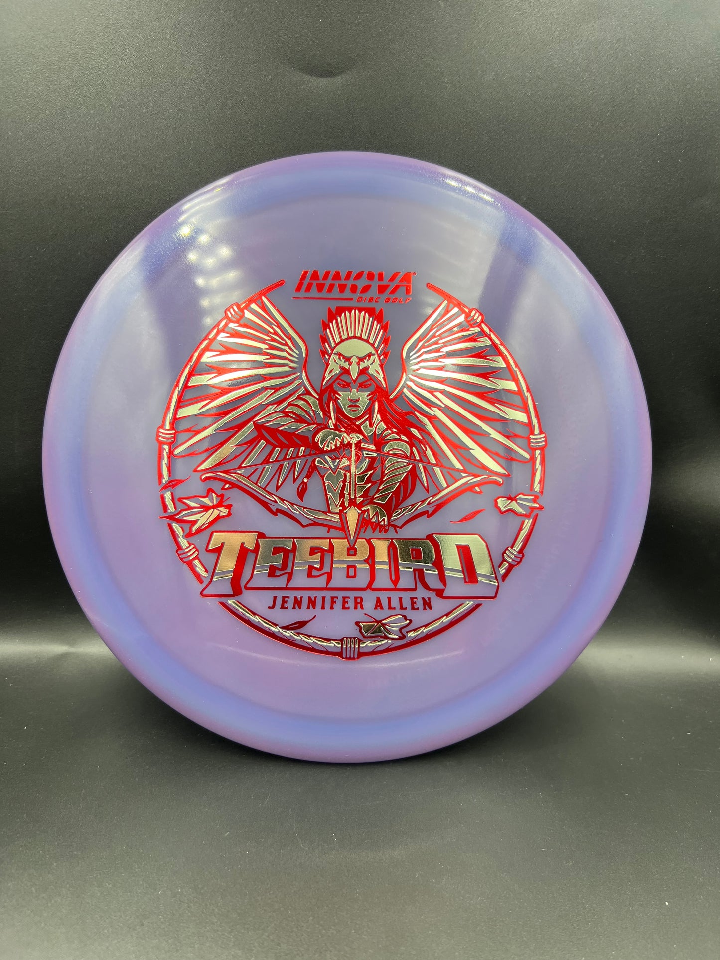 Innova Tour Series 2026 Proto Glow Champion Teebird Jen Allen Purple Red Silver Stamp - 173-175g