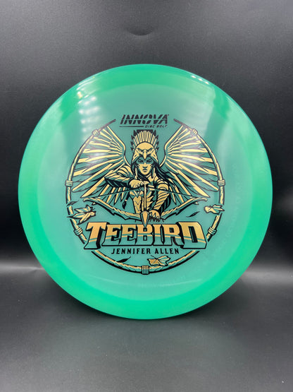 Innova Tour Series 2026 Proto Glow Champion Teebird Jen Allen Green Black Gold Stamp - 173-175g