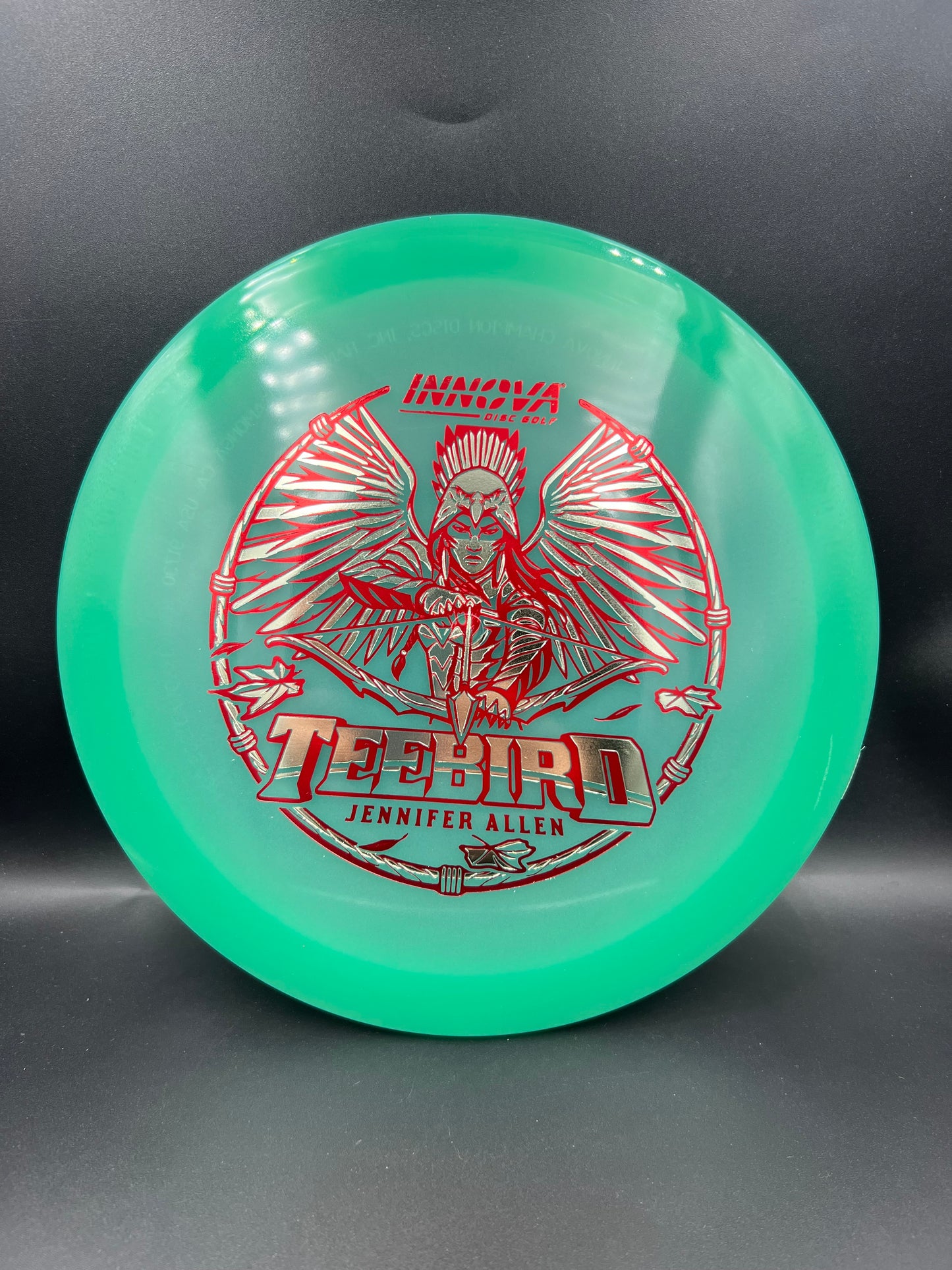 Innova Tour Series 2026 Proto Glow Champion Teebird Jen Allen Green Red Silver Stamp - 173-175g