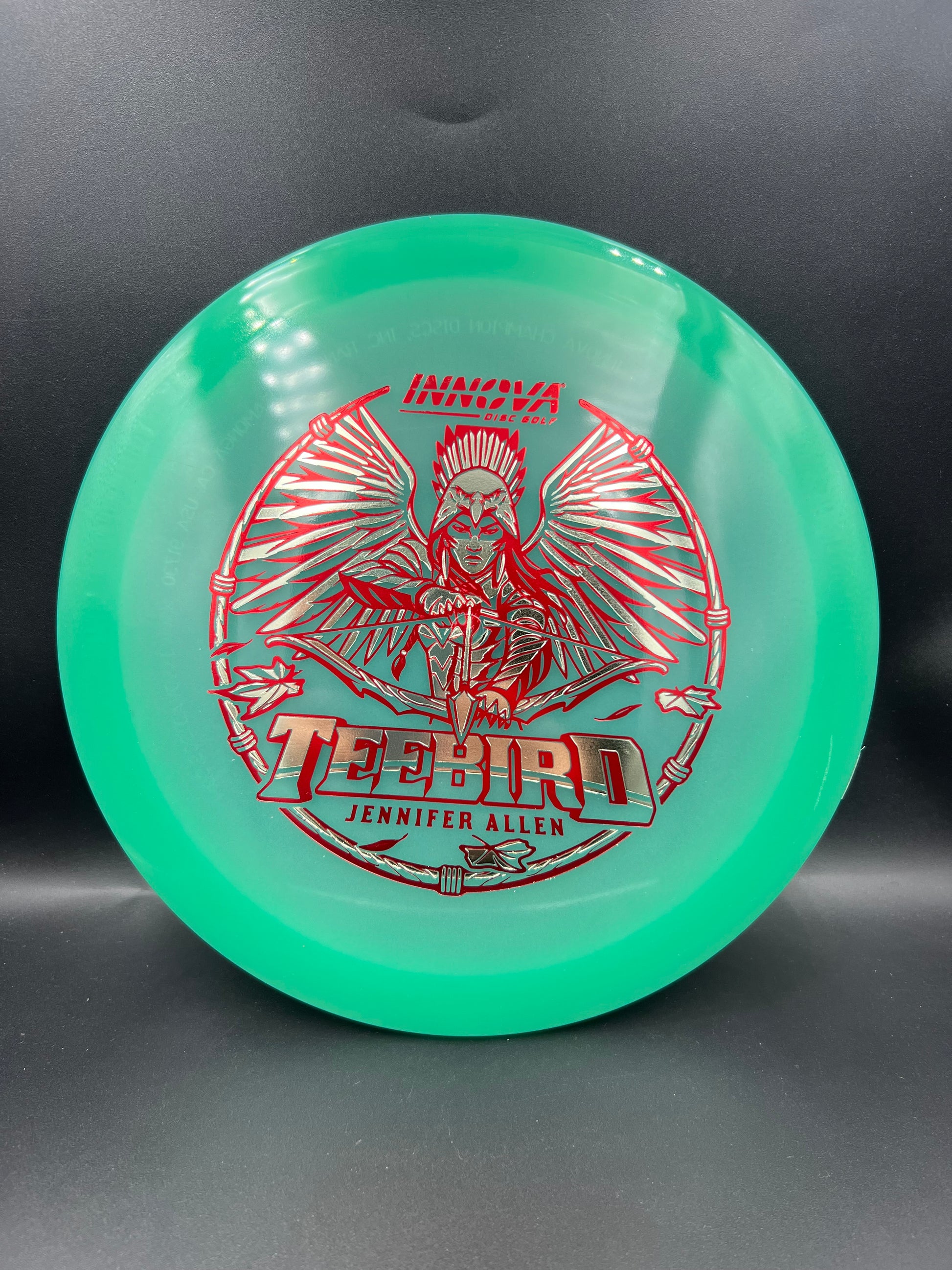 Innova Tour Series 2026 Proto Glow Champion Teebird Jen Allen Green Red Silver Stamp - 173-175g