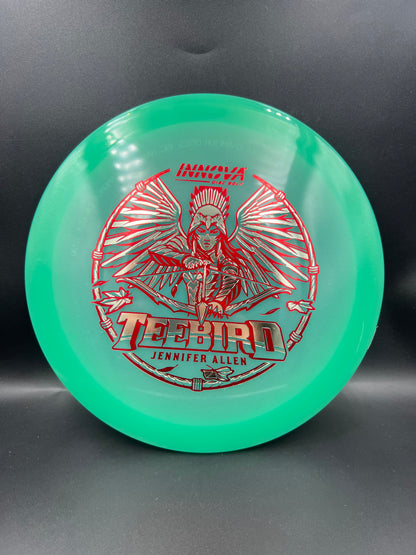 Innova Tour Series 2026 Proto Glow Champion Teebird Jen Allen Green Red Silver Stamp - 173-175g