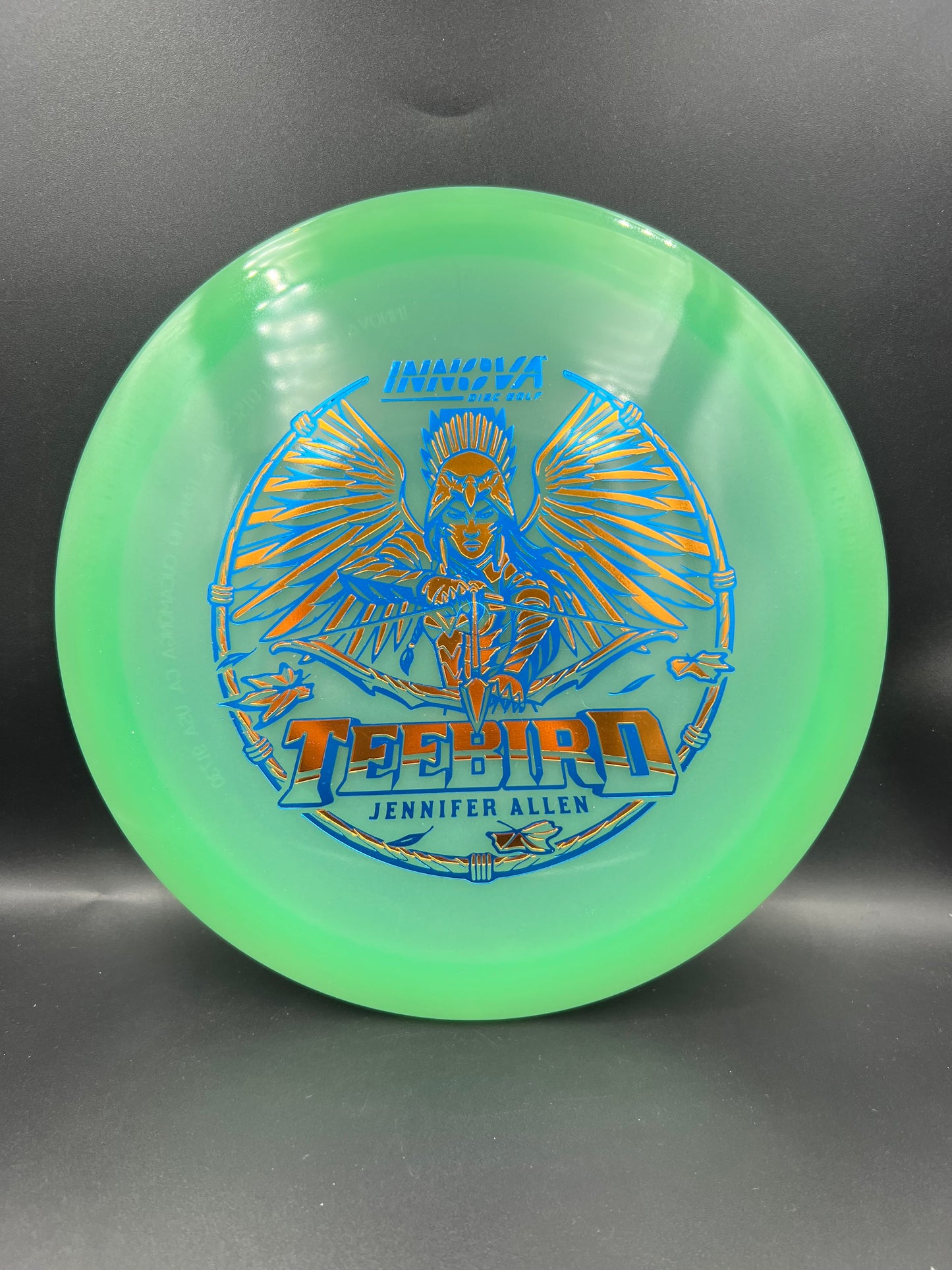 Innova Tour Series 2026 Proto Glow Champion Teebird Jen Allen Green Orange Blue Stamp - 173-175g