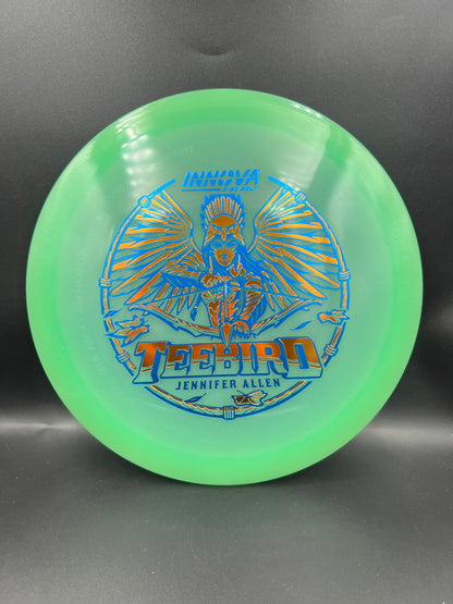 Innova Tour Series 2026 Proto Glow Champion Teebird Jen Allen Green Orange Blue Stamp - 173-175g