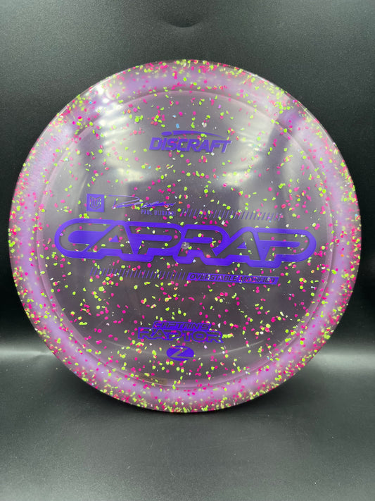 Discraft 2026 Paul Ulibarri Z Confetti Captain’s Raptor Light Purple Purple Stamp - 173-174g