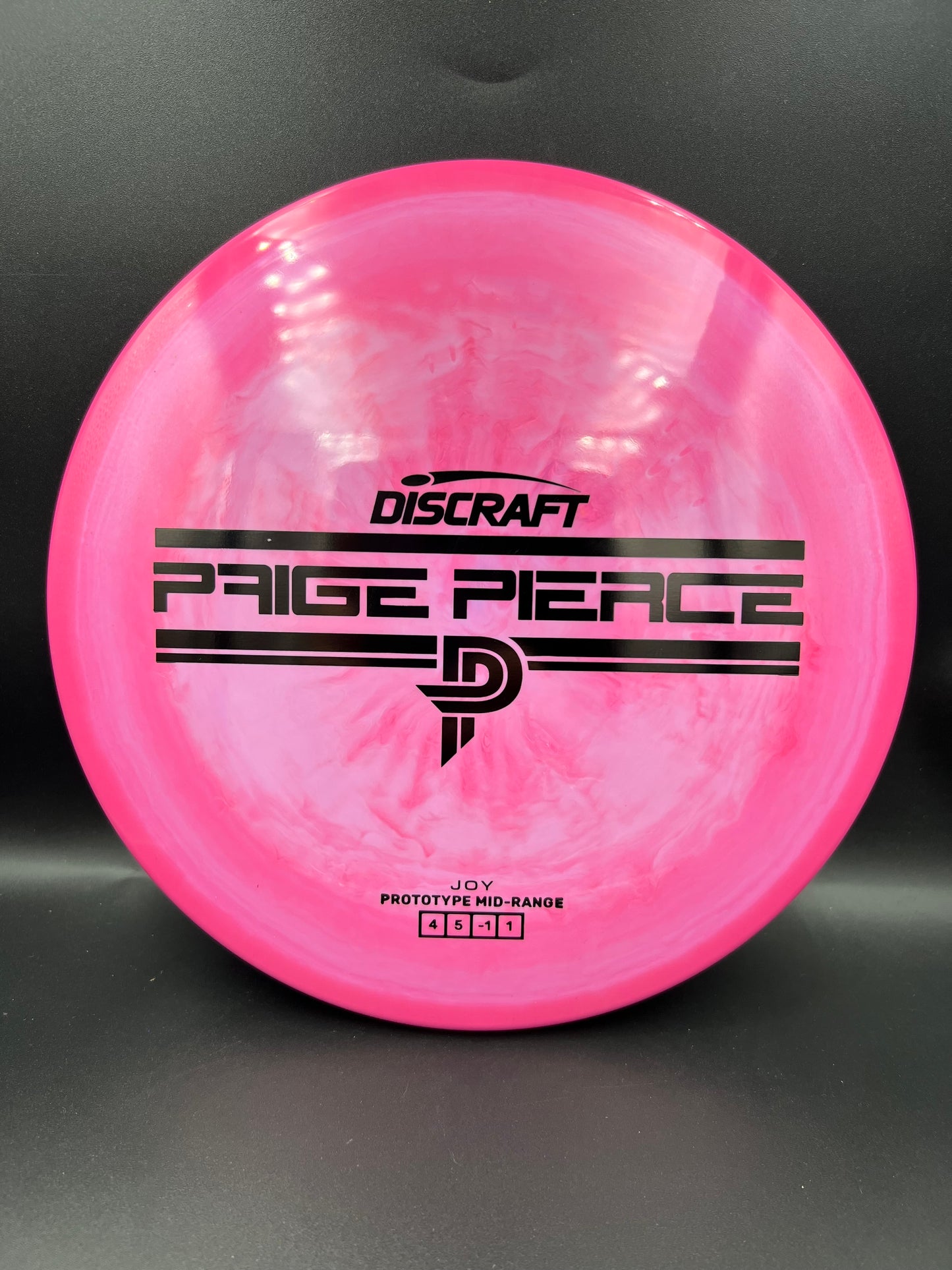 Discraft Prototype Paige Pierce ESP Joy Pink Black Stamp - 167-169g