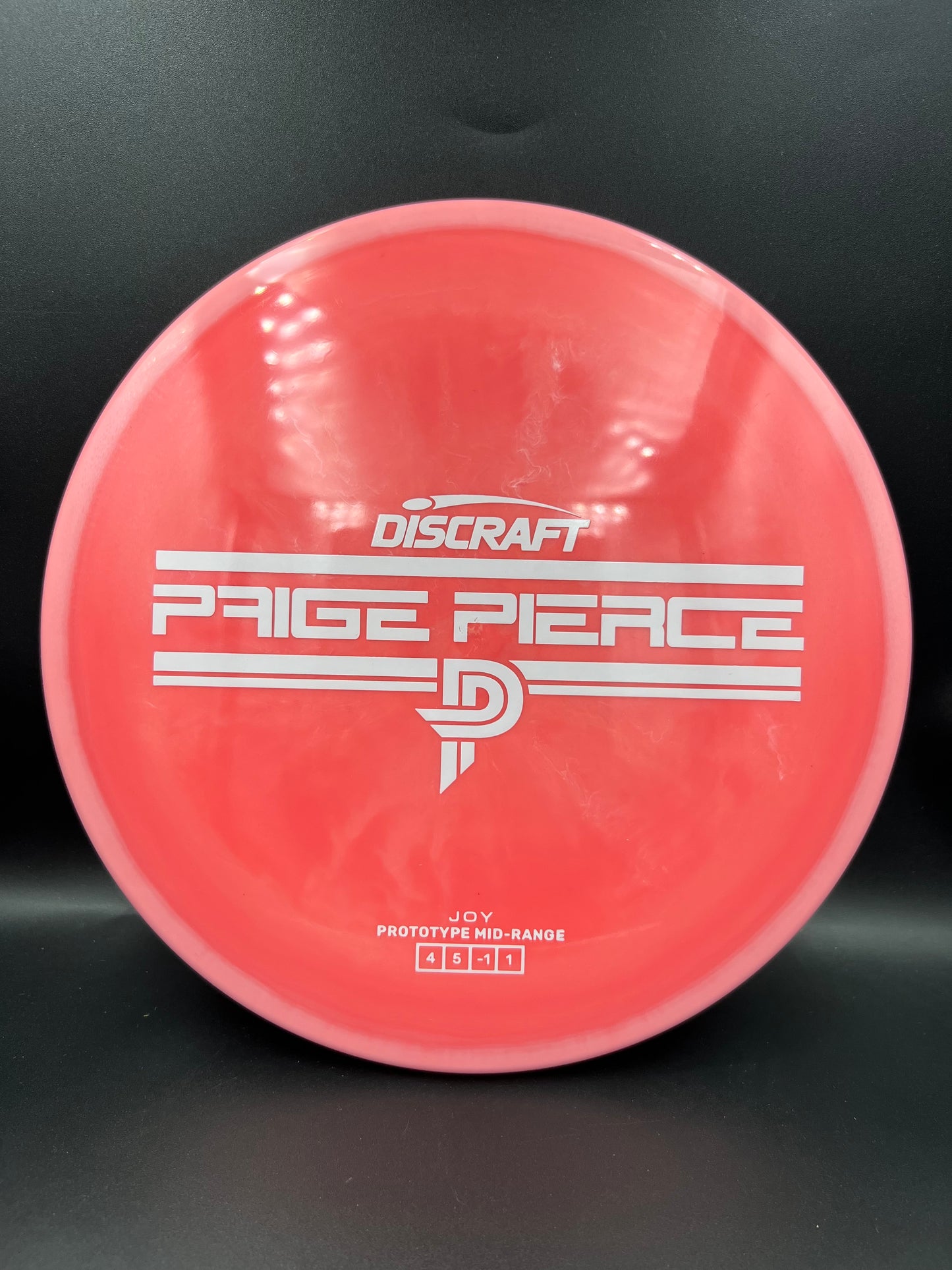 Discraft Prototype Paige Pierce ESP Joy Pink White Stamp - 170-172g