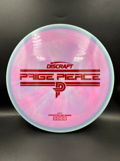 Discraft Prototype Paige Pierce ESP Joy Blue Pink Red Stamp - 176g