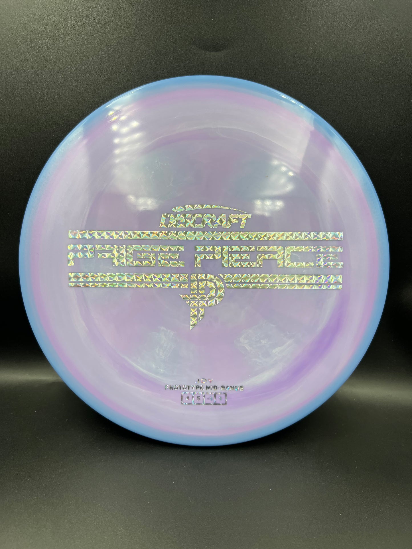 Discraft Prototype Paige Pierce ESP Joy Blue Purple Silver Stamp - 175g