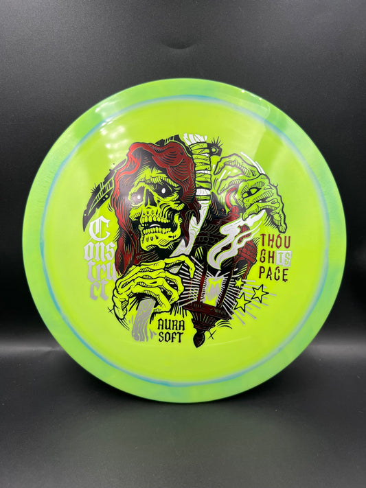 Thought Space Aura Soft Construct Green Red Silver Stamp - 173g