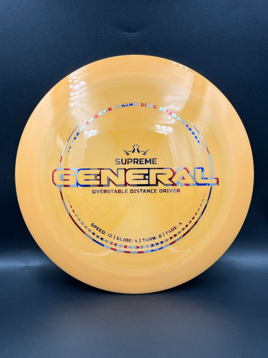 Dynamic Discs Supreme General Orange Flag Stamp - 175g