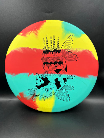 Elevation EcoFlex Koi Birthday Yellow Red Teal - 172g