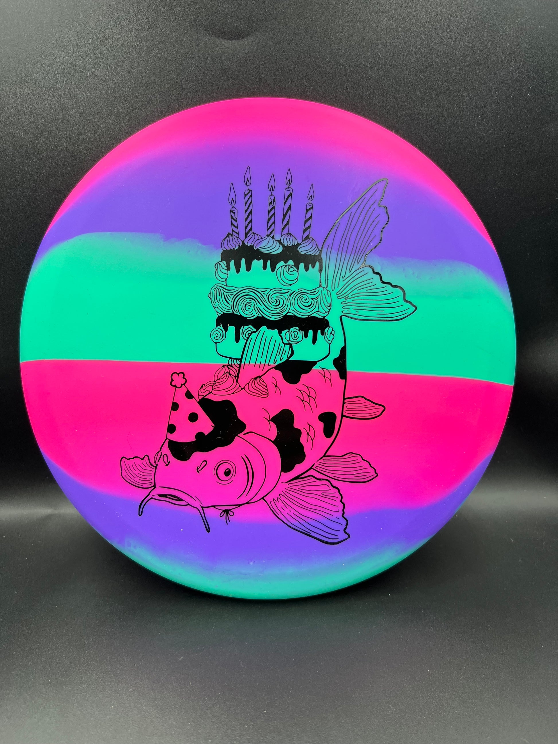Elevation OG Koi Birthday Purple Teal Pink - 171g