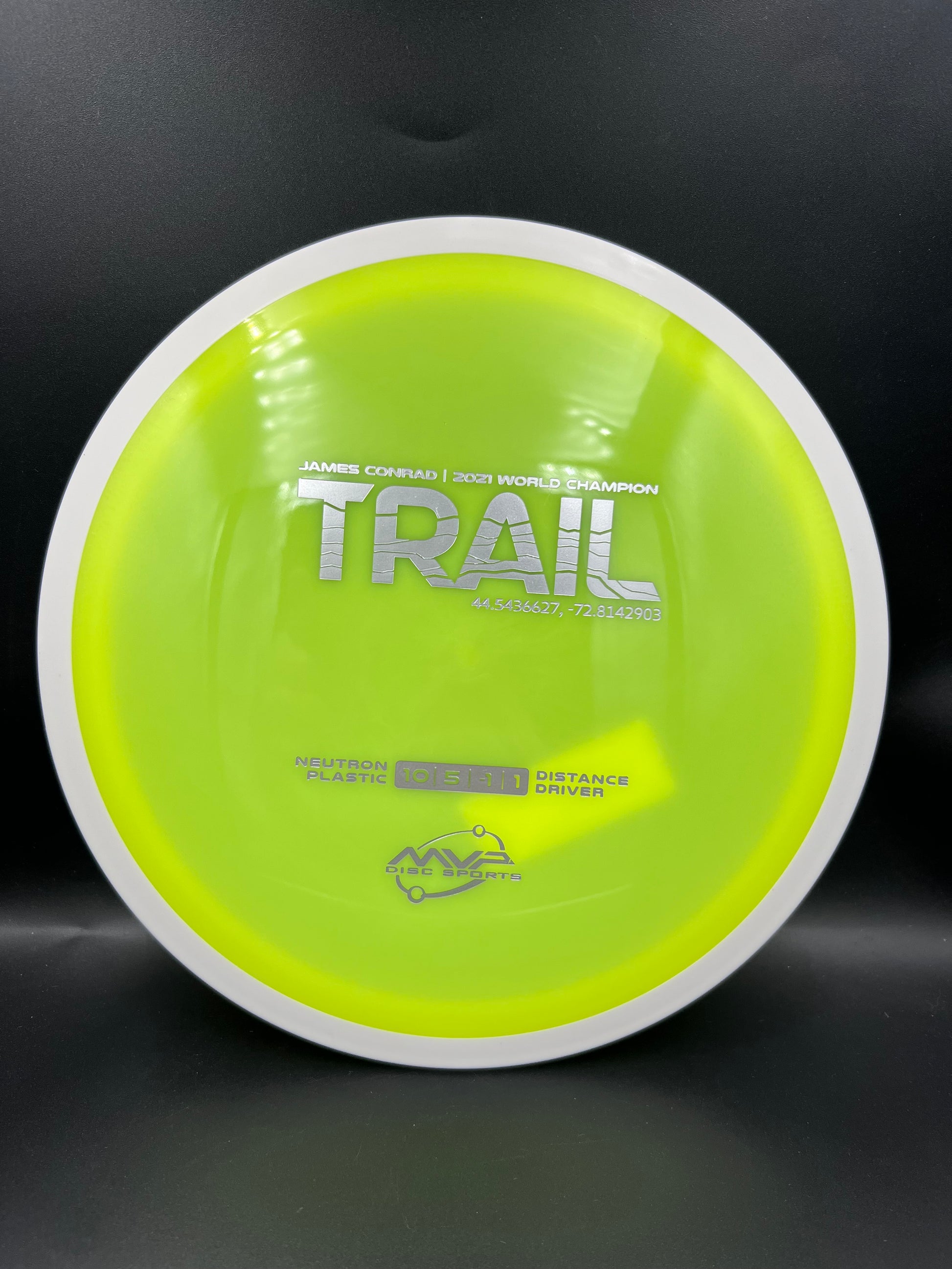 MVP Neutron Trail Highlighter Yellow Green Silver Stamp - 167g