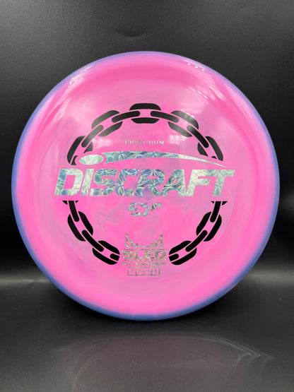 Discraft First Run ESP Sled Purple Blue Pink Silver Black Stamp - 175g