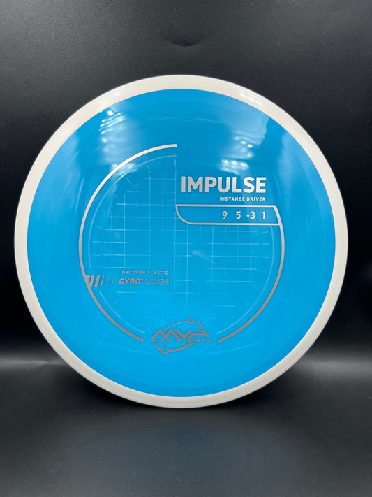 MVP Neutron Impulse Light Blue Silver Stamp - 172g