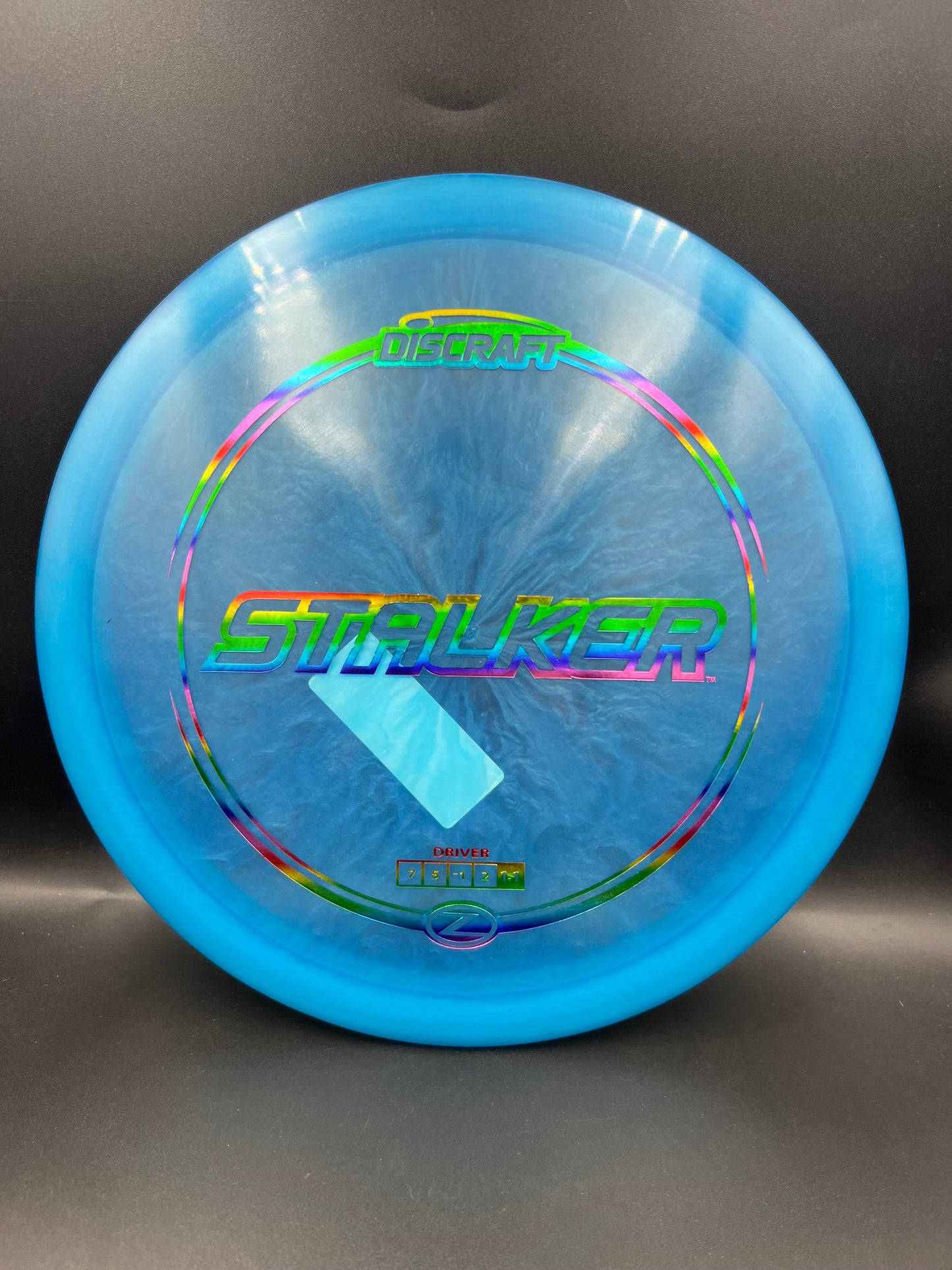 Discraft Z Stalker Blue Rainbow Stamp - 175-176g