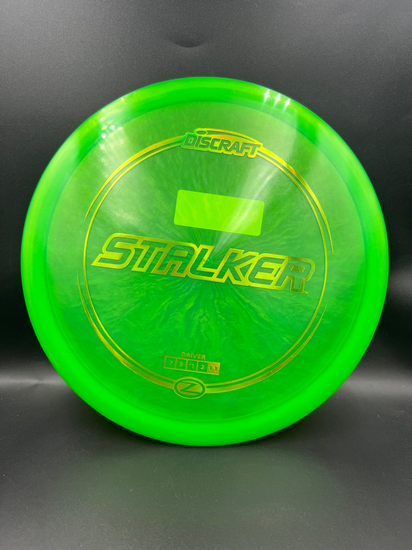 Discraft Z Stalker Green Gold Stamp - 175-176g