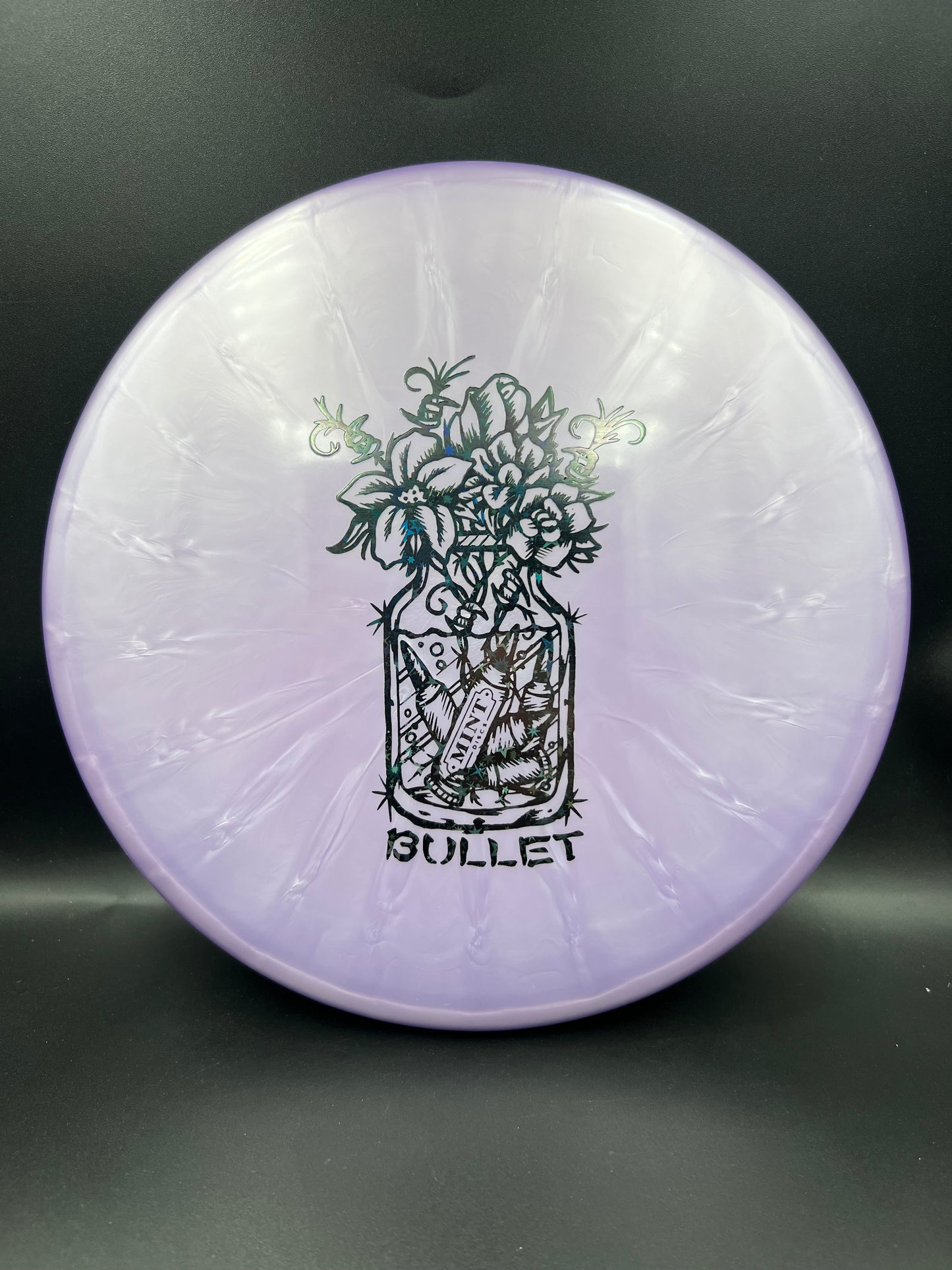 Mint Sublime Bullet Light Purple Dark Green Stamp - 173g