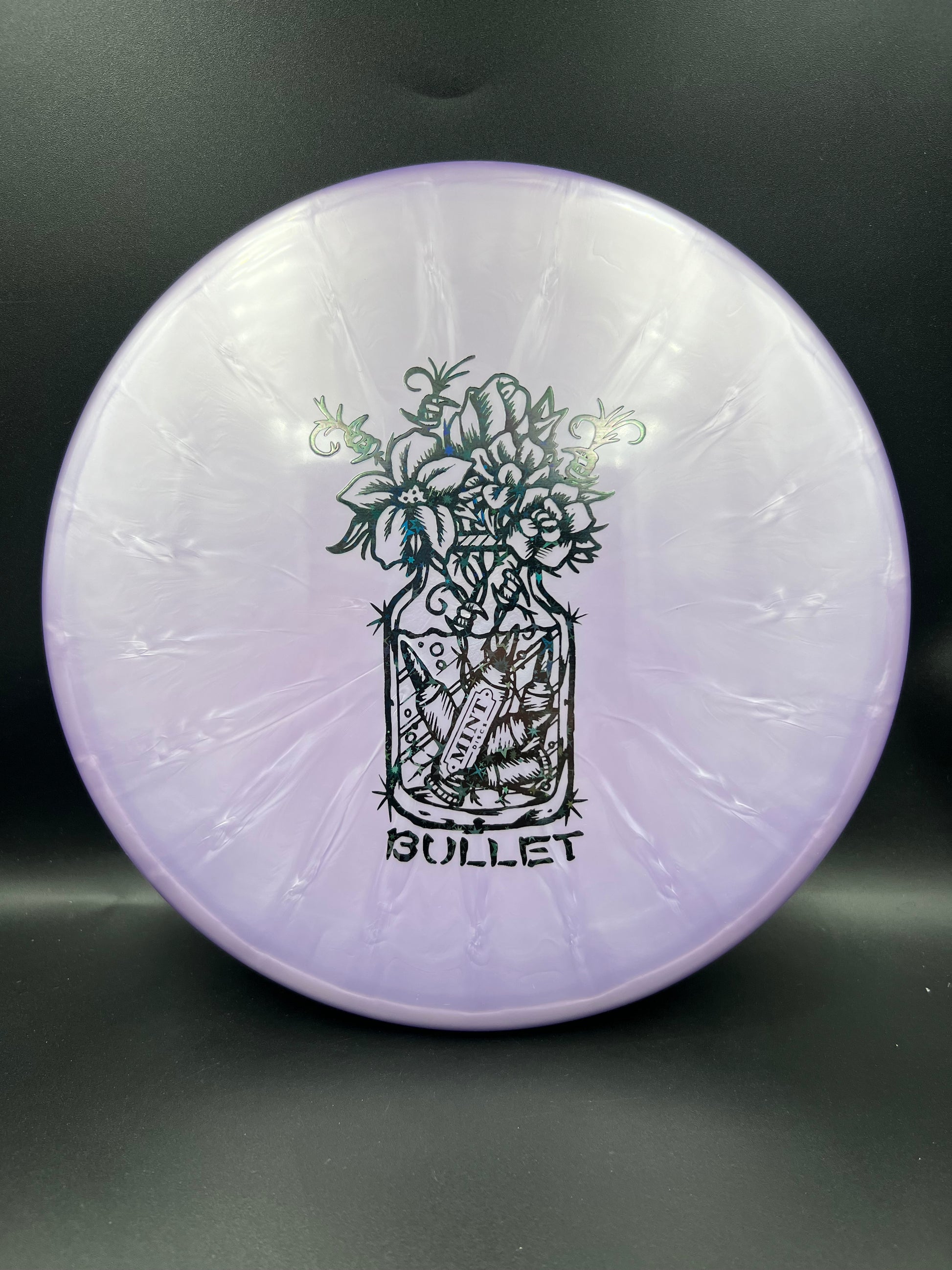 Mint Sublime Bullet Light Purple Dark Green Stamp - 173g