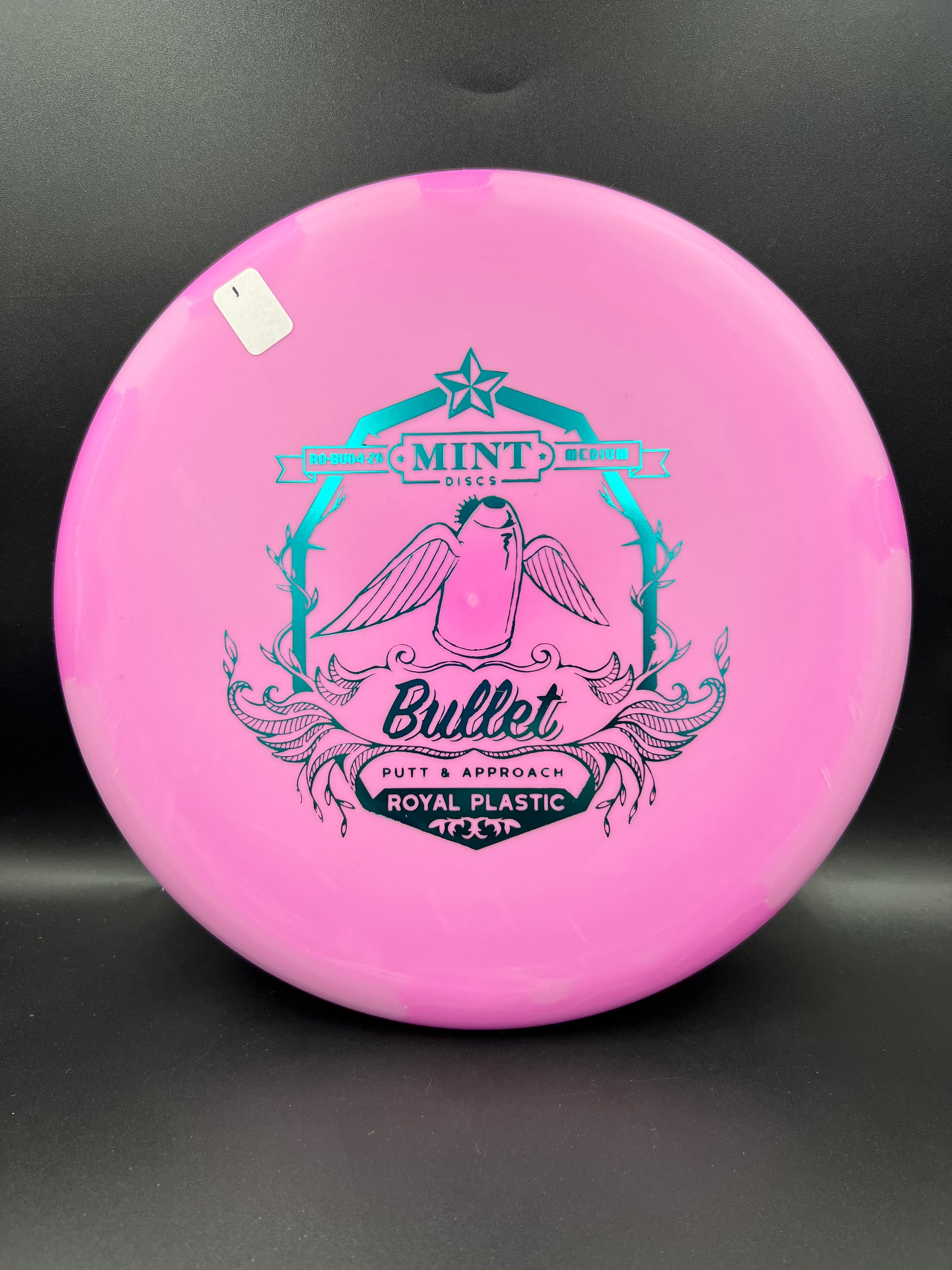 Mint Royal Bullet Pink Teal Stamp (1) - 174g