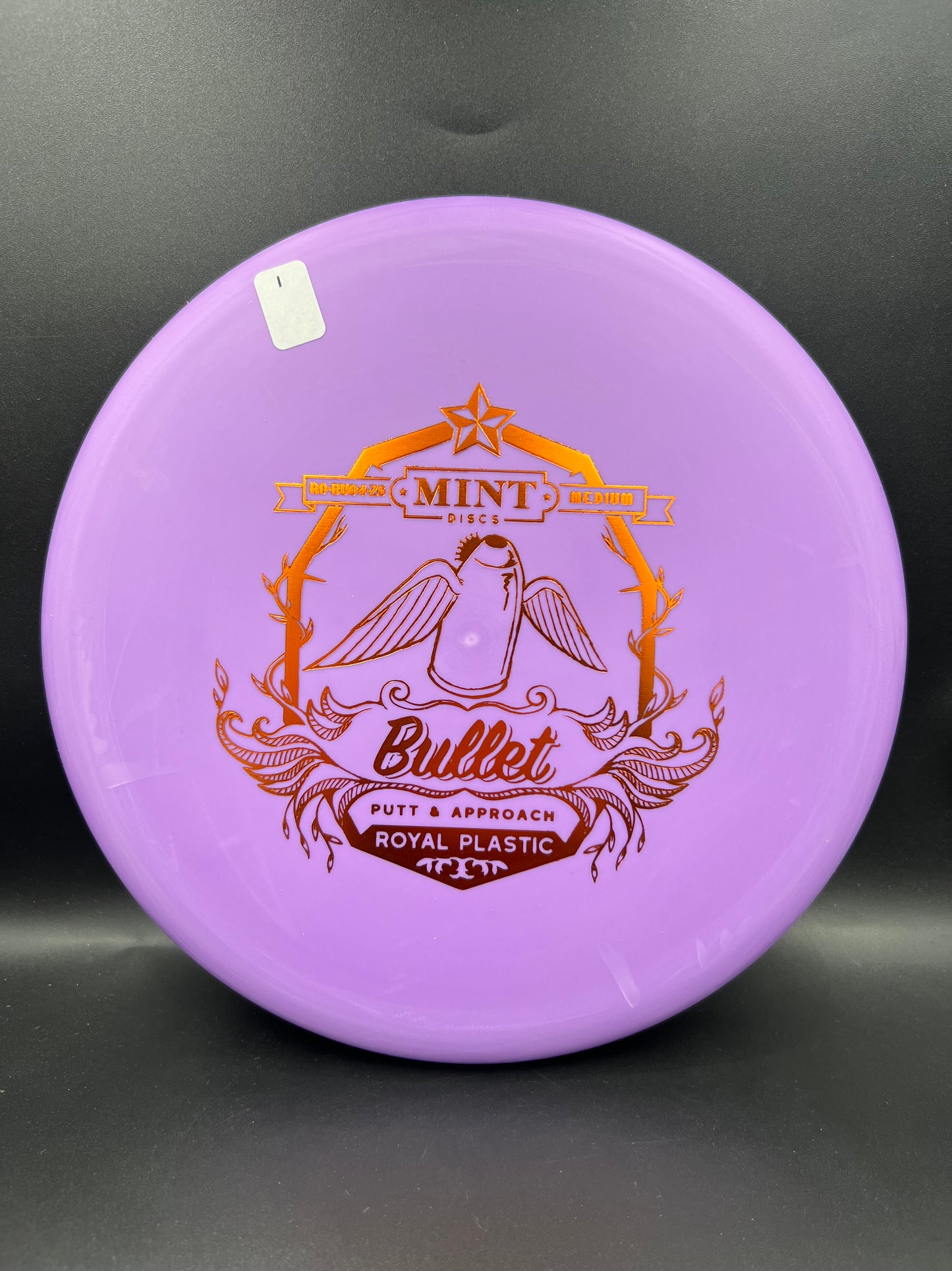 Mint Royal Bullet Light Purple Orange Stamp (1) - 174g
