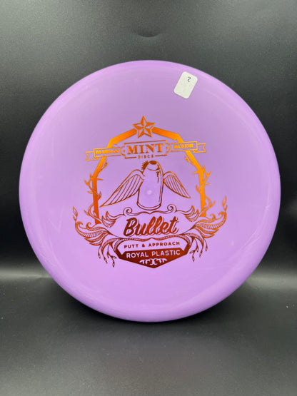 Mint Royal Bullet Light Purple Orange Stamp (2) - 175g