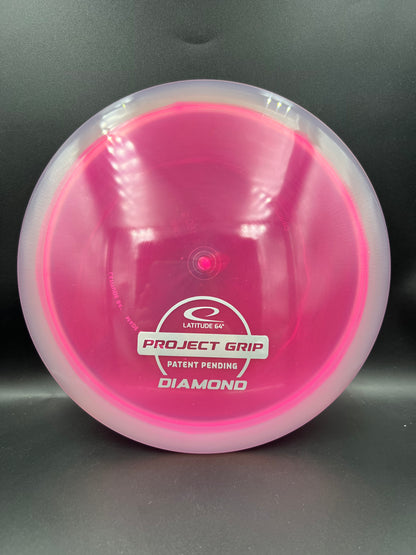 Project Grip Diamond Pink Silver Stamp - 160g