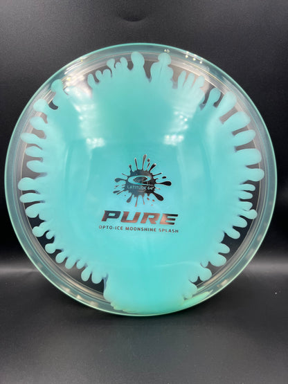 Opto Ice Moonshine Splash Pure Sky Blue Silver Stamp - 173g