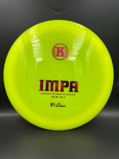 Kastaplast K1 Impa Yellow Pink Stamp - 173g