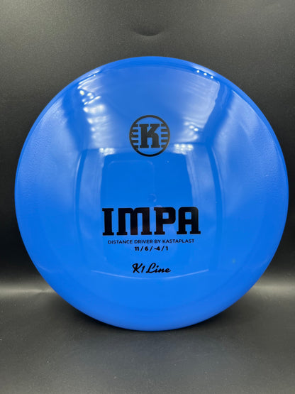 Kastaplast K1 Impa Blue Black Stamp - 171g