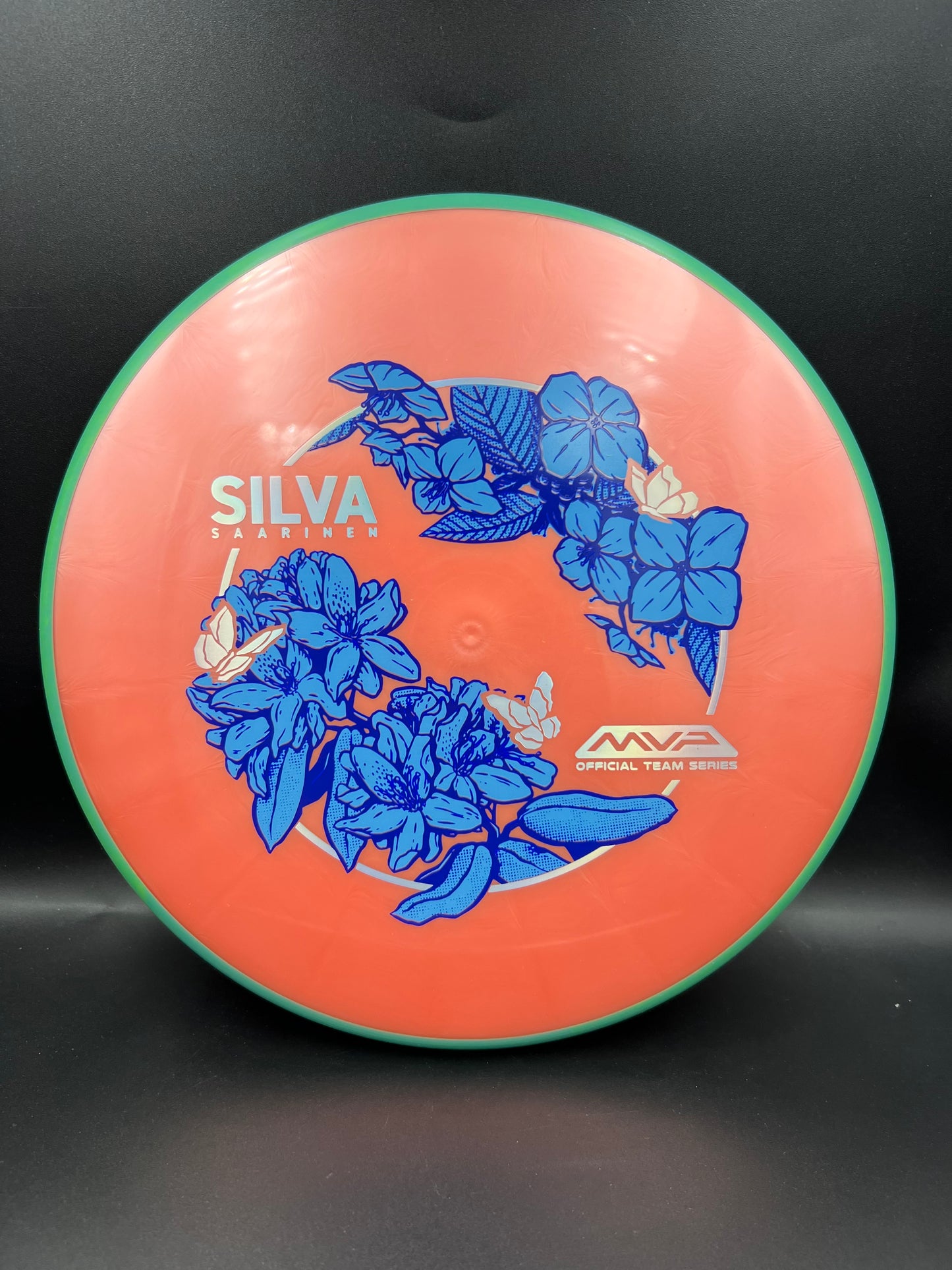 Axiom 2026 Silva Team Series Soft Plasma Proxy Teal Rim Pink Plate - 174g